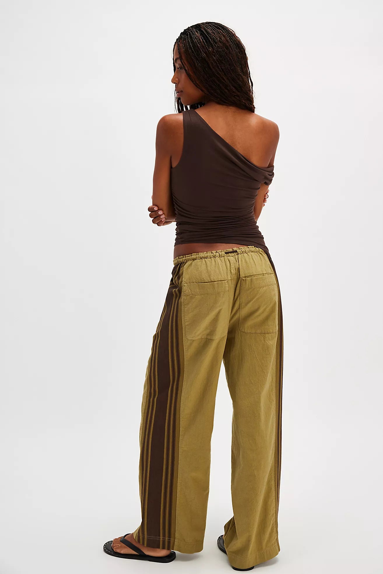 High-Rise Palazzo Pants